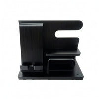 Wooden Desk Organizer Sturdy Docking Station Premium for Nightstand, Entryway