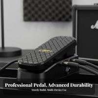 Volume Modulation Pedal No Power Supply Needed Passive Volume Pedal Musical Instrument Accessory Anti-Slip Design for Guitarists
