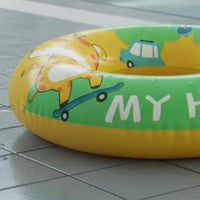 Anti-Rollover Kids Swim Collar Thickened Long-Lasting Child's Safety Swim Collar Skin-Friendly Material for Babies