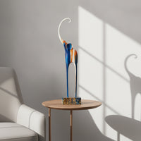 Giraffe Figurine Abstract Giraffe Statue Elegant for TV Cabinet, Home Decorators