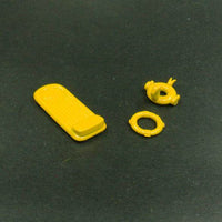 1/64 Scene Model Swimming Ring Water Bed Beach Summer Vacation Supplies Scene Decor