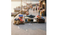 Tuna Market Figurine Set Realistic 1:64 Scale Figurine Lifelike