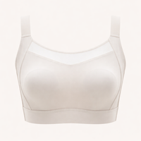 Bandeau Bra with Full Coverage and Non Wired Comfort for Everyday Loungewear, Seamless Back Smoothing Design with Thin Padding