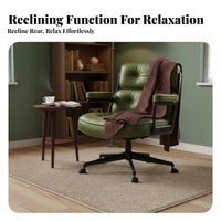 Highspine managerial Chair Vintage design rotate Seat Ergonomic Design Height Adjustable for Adults