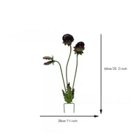 Metal Venus Flytrap Stake Rust-Resistant Carnivorous Plant Stake Handmade