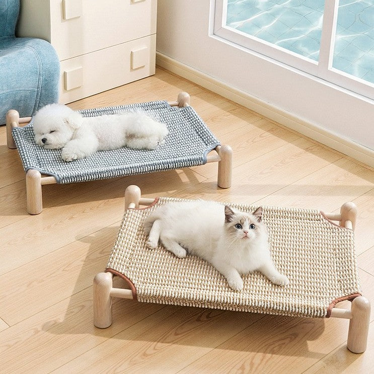 Cat Scratcher and Bed for Large Cats, Breathable, All-Season