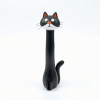 Cat Figurine Cute Cat Decoration Decorative for Office