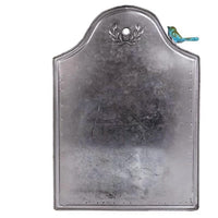 Iron Wall Mailbox Easy to Install Embossed Mailbox Rust Resistant Decorative Post Box for Entrance, Garden