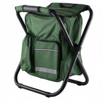 Multifunction Backpack Chair Foldable and Compact Backpack Cooler Stool