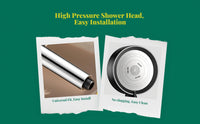 304 stainless steel high-pressure shower