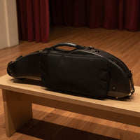 4/4 Violin Case Arched Full Size Violin Case Lightweight for Violinists, Commuters, Rehearsals