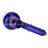 Pool Cleaning Brush - Round Pool Brush for Bottom Cleaning