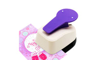 Single Hole Punch Compact Lever Crafting Tool Portable Single Hole Perforator for Teachers, Card Making, Home Crafting, Classroom