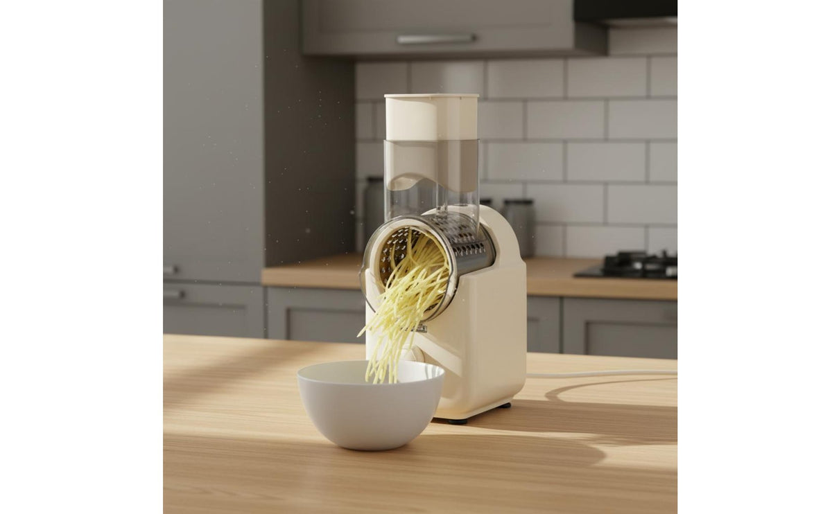 Potato Shredder Machine Stainless Steel Electric Vegetable Cutter Vegetable Shredder Easy to Clean Kitchen Appliance Automatic