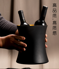 欧式新款舞者香槟桶家用奢华红酒冰桶高档酒吧会所ktv冰镇酒器皿