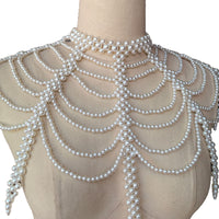 European-American Style Beaded Shawl Chain for Wedding Season