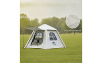 Easy Setup Inflatable Tent Waterproof Air Tent Protection Windproof for Campers, Families, Camping, Road Trips, Park