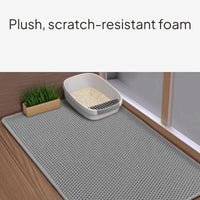 Doubletier Cat Litter Mat Waterproof Foam Antispray