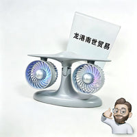 Jetfan II Desktop Turbine Fan Long Battery Life Office Circulating Fan