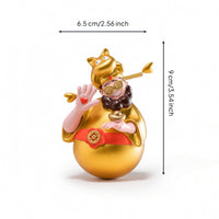 Car Dashboard Ornament Compact Decor Miniature for Office Desk