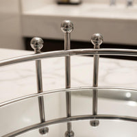 Metal Mirrored Tray Iron Art Home Decor Modern Minimalist for Bathroom, Bedroom