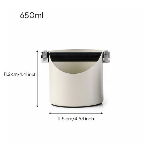 Coffee Knock Box Noise Reducing Espresso Knock Box Easy to Clean for Cafe