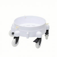buckets Stand with Wheels Easy to Assemble buckets Stand Quick Assembly for Cleaners, Cleaning, Car Washing