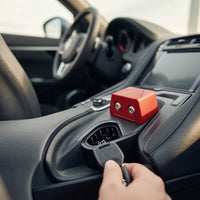 Keyed OBD Port Cover with Security Keys Aluminum OBD Port Lock with Keys Secure OBD2 Lock Tamper-Resistant for Drivers