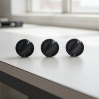 3 Pieces Heater Control Knob Climate Control Knob Non-Slip for Vehicle Owners, Dashboard
