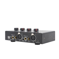 Microphone Amplifier Dual-Channel 48V Phantom Power Supply for Dynamic and Condenser Microphones