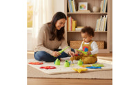 Parent-Child Interaction Telescopic Fishing Game Educational Fishing Toy Set Hand-Eye Coordination Early Learning for Children, Preschoolers, Kindergarten, Home, Classroom