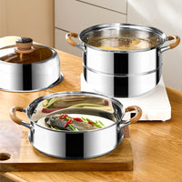 Hongjunda 304 Stainless Steel Steamer Pot