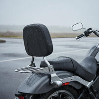 Sissy Bar Pad Comfortable Padding Motorcycle Backrest Pad Long-Lasting Material