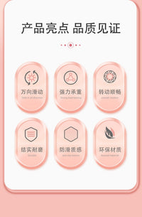抖音同款四轮滑盘健身静音多功能滑行盘万向健腹盘健身器材批发