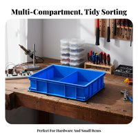 Multicompartment CompA versatilent Case Stackable Parts Container particle-resistantresistant for Technicians