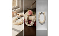 Layered Pearl Necklace Elegant Layered Necklace Versatile Jewelry for Brides, Weddings