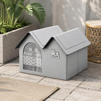 Cooling Feline Bed Ventilation Holes Cooling Feline House Ice Packs for Indoor