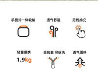 充气床垫单双多人折叠户外露营防潮睡垫打地铺家用加厚便携气垫床