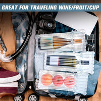 Wine Bottle Protective Bag, Inflatable Air Column Wine Transport Cushion, Reusable