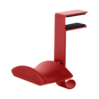 Clamp-On Headphone Stand with Hook and Desktop Clip