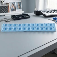 Conductive Rubber Strip Rectangular Keyboard Rubber Strip Instrument Spare Part Long Narrow Restores Key Response