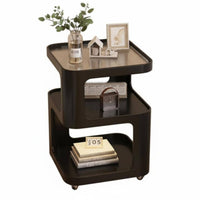 Curved Designd Rolling Table Space-Saving Design Rolling Curved Designd Table Modern and aesthetic