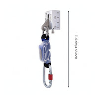 Fall Arrest Sliding Block Metal Sliding Block with Carabiner Smooth Gear for Mast Climbers