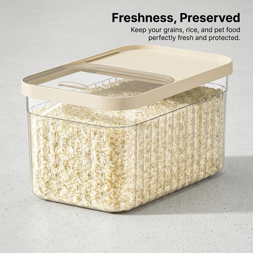 Airtight Food Storage Containers for Dry Foods, Large Cereal Storage Containers, Kitchen Storage Containers with Lids, Pantry