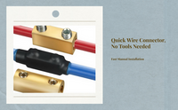 High-power copper wire terminal