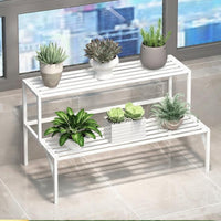 Indoor & Outdoor Use Multi-Level Plant Rack Waterproof Tiered Pot Stand Rust-Proof Flower Display Sturdy and Stable for Gardeners, Apartment Dwellers, Homeowners, Balcony, Living Room, Office, Corner