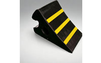 Wheel Chock Ribbed Rubber Wheel Chock Anti-Slip for Parking, Garage