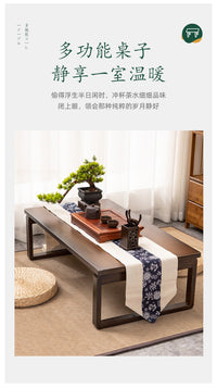Japanese Style Folding Bamboo Tea Table