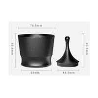 Coffee Distributor Kit Two-Part Espresso Distributor Channel Reduction Coffee Powder Tool