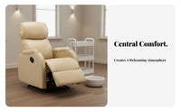 Adjustable Recline Multi-Functional Beauty Chair High-Density Foam Cushion Manicure Pedicure Chair Thick Padded Electric Massage Recliner Ergonomic Design for Beauticians, Nail Technicians, Salon Owners, Eyelash Studio, Home, Living Room, Bedroom